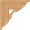 Ekena Millwork Merced Traditional Smooth Bracket, Western Red Cedar, 5 1/2"W x 18"D x 18"H BKT06X18X18MRC01SWR - alternate 3